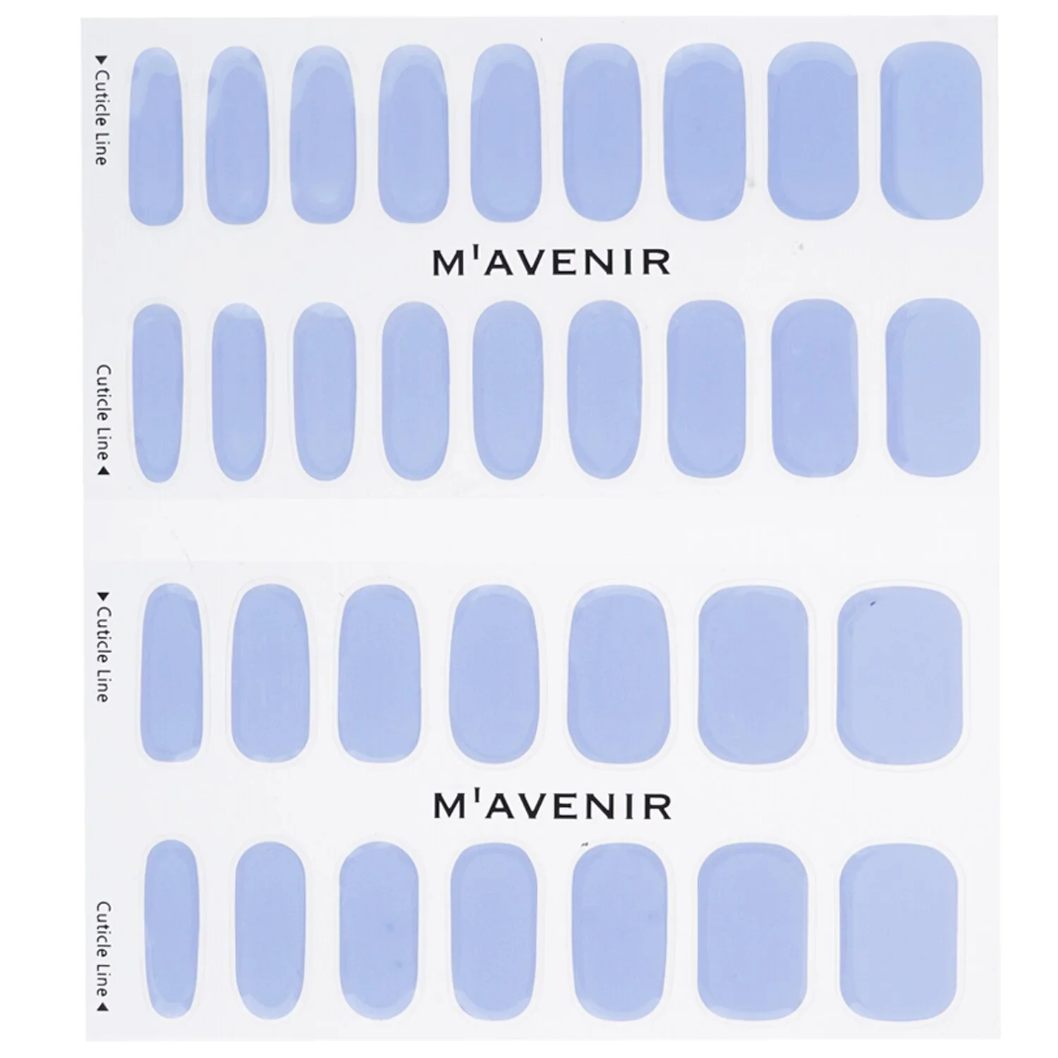 Mavenir Nail Sticker (Purple) - # Fairy Very Nail  32pcs - Olabens