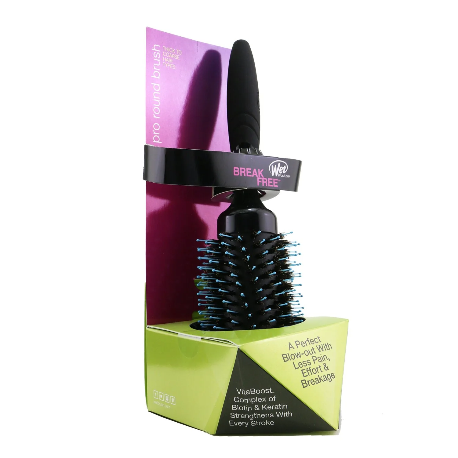 Wet Brush Pro Smooth & Shine Round Brush - # 3