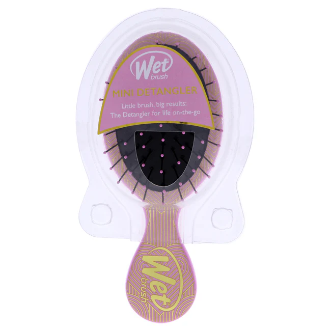 Wet Brush Mini Detangler Geo Brush - Hearts by Wet Brush for Unisex - 1 Pc Hair Brush - Olabens