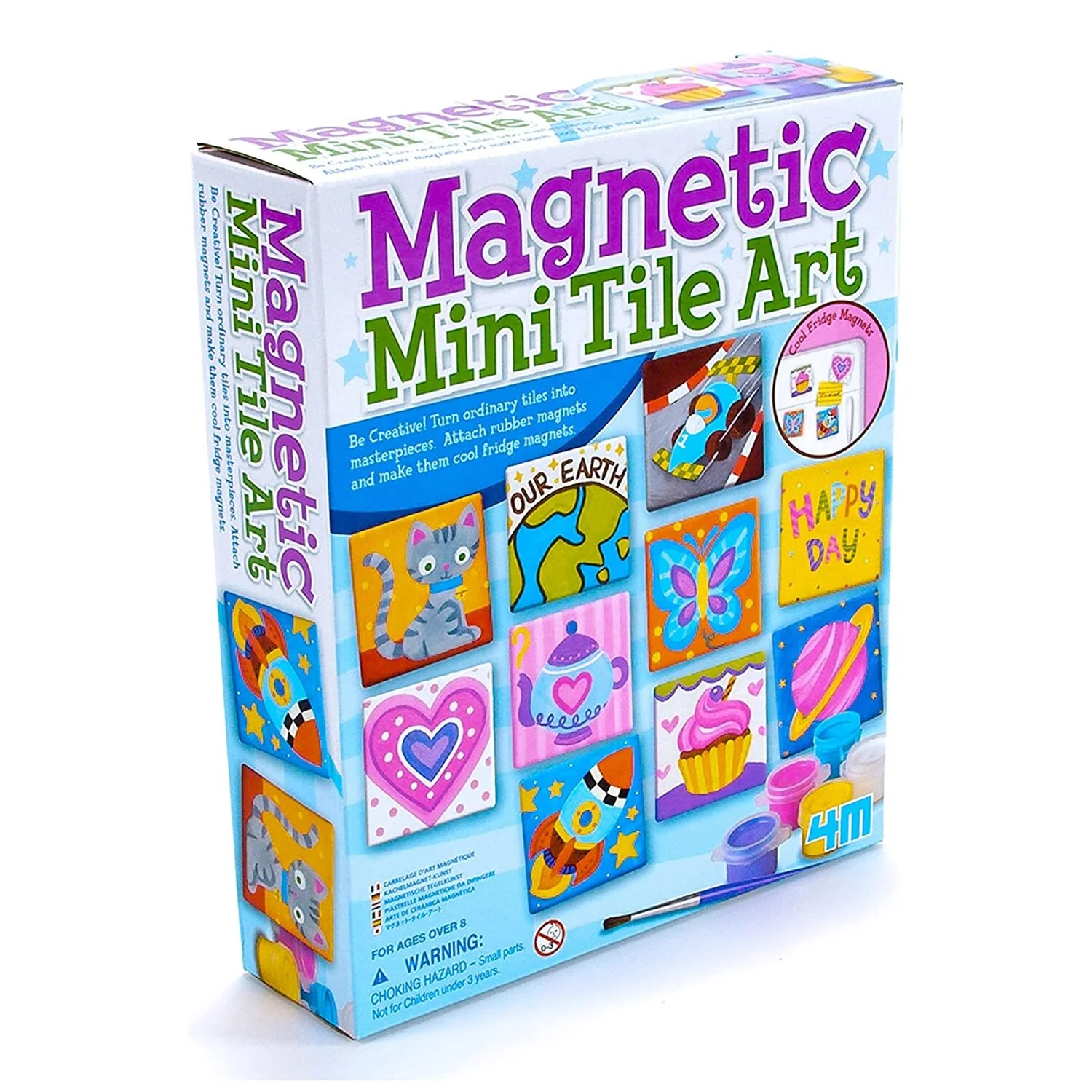 4M Magnetic Mini Tile Art  32x19x22mm - Olabens