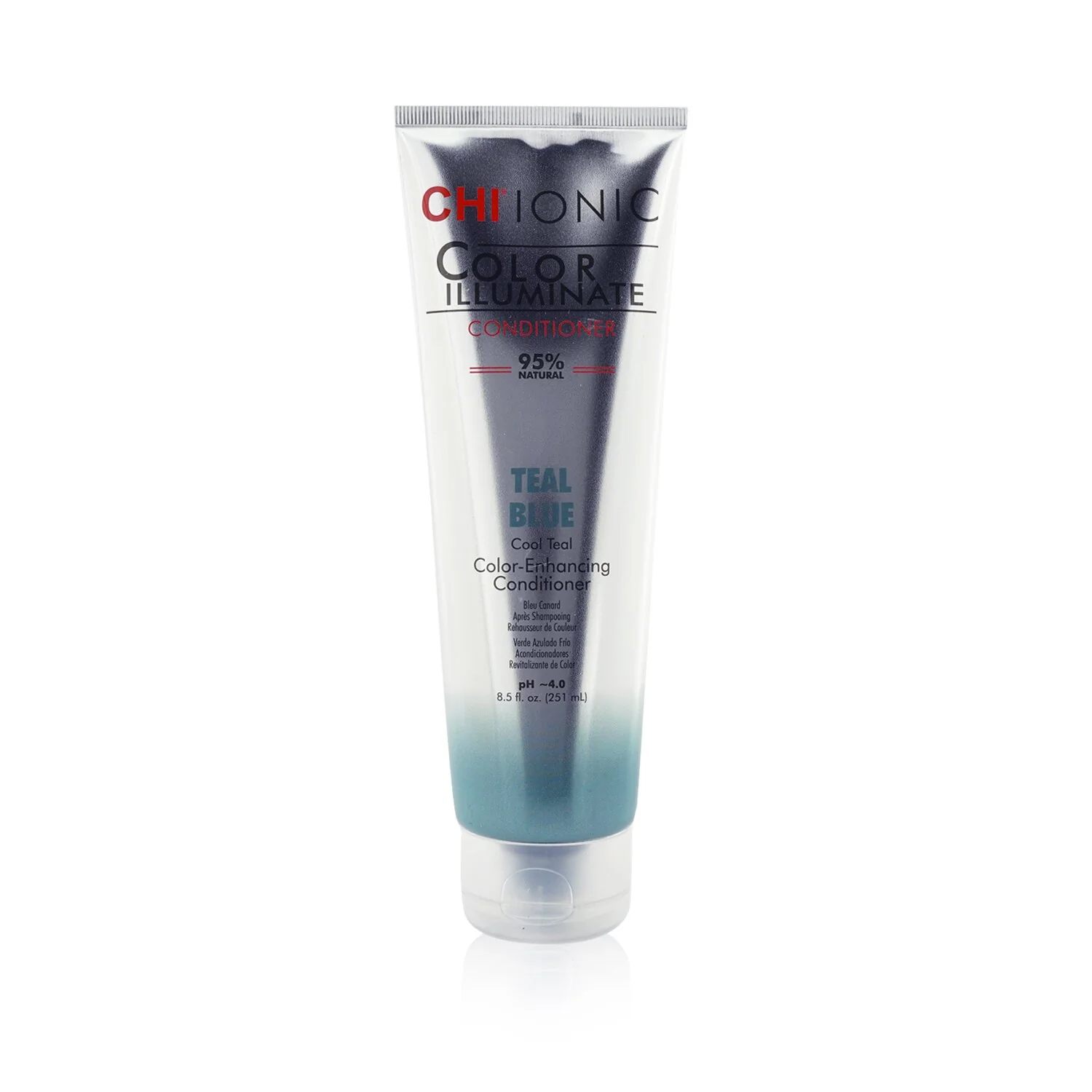 CHI Ionic Color Illuminate Conditioner - # Teal Blue  251ml/8.5oz - Olabens
