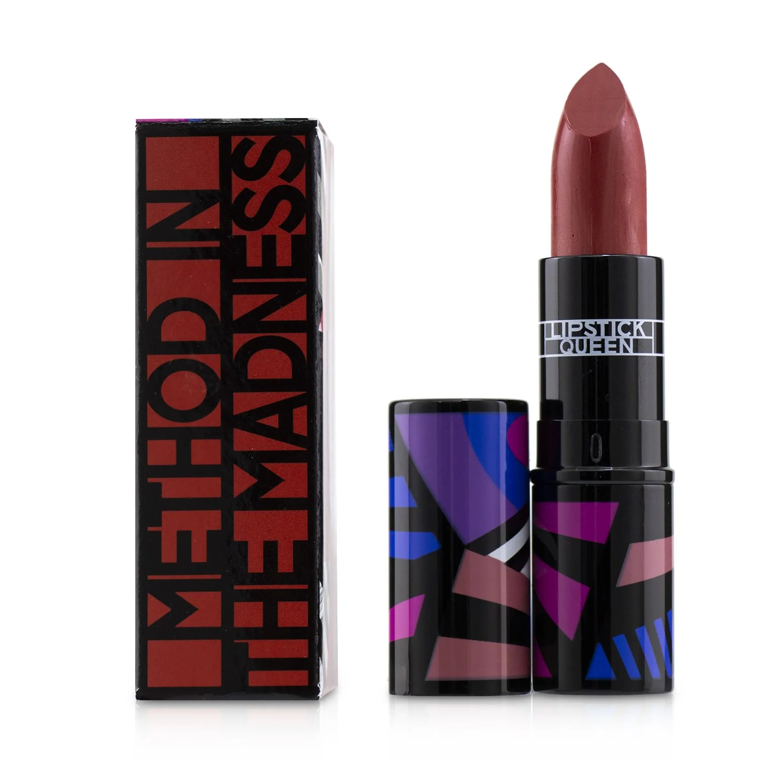 Lipstick Queen Method In The Madness Lipstick - # Reckless Red (Swirls Of Cool Cherry And Warm Nude)  3.5g/0.12oz - Olabens