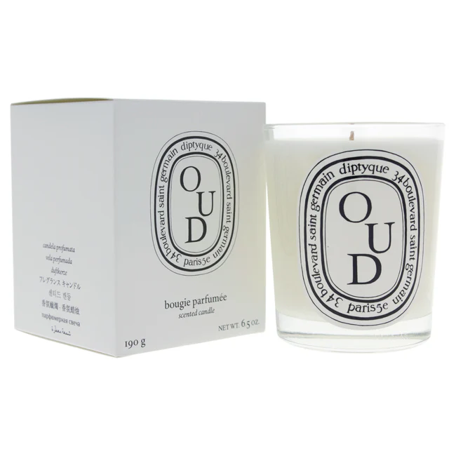 Oud Scented Candle by Diptyque for Unisex - 6.5 oz Candle - Olabens