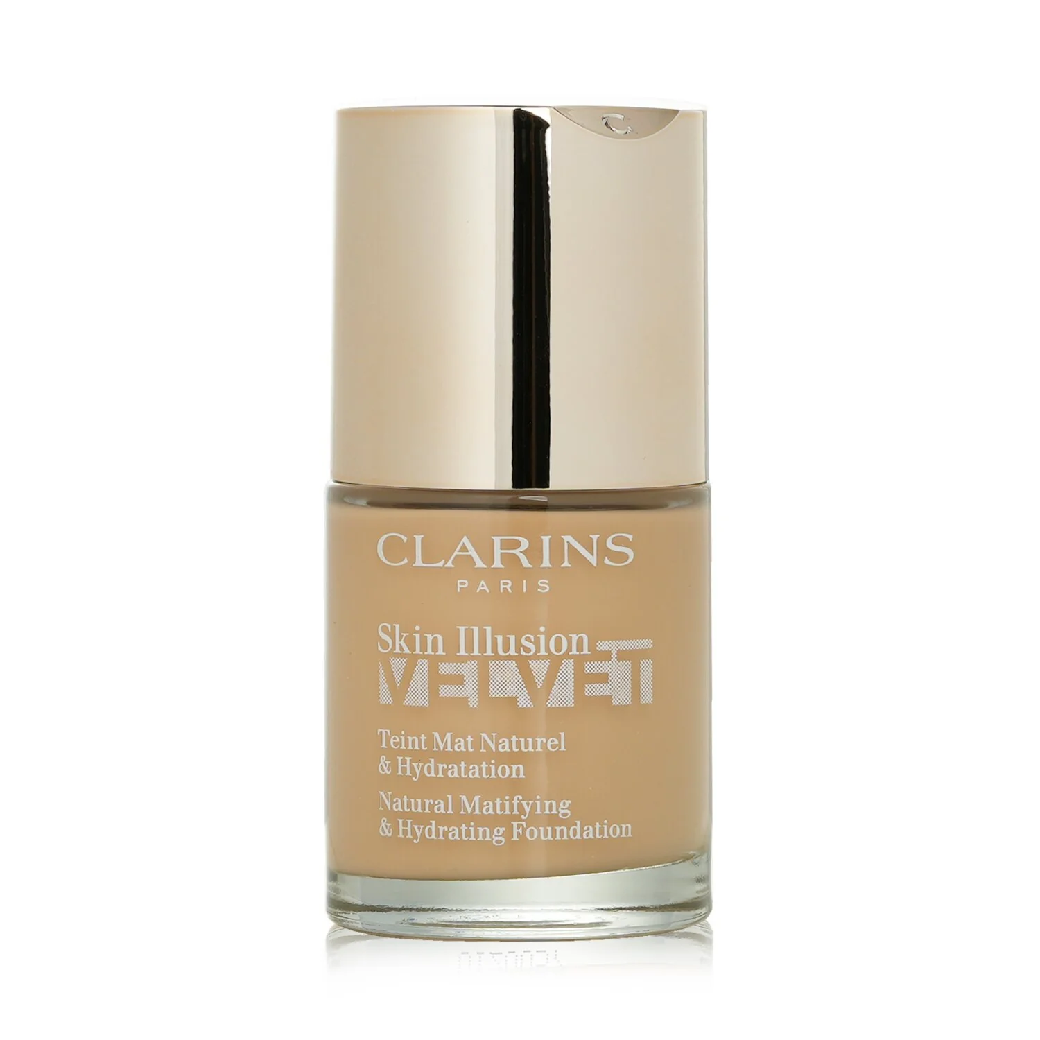 Clarins Skin Illusion Velvet Natural Matifying & Hydrating Foundation - # 106N  30ml/1oz - Olabens