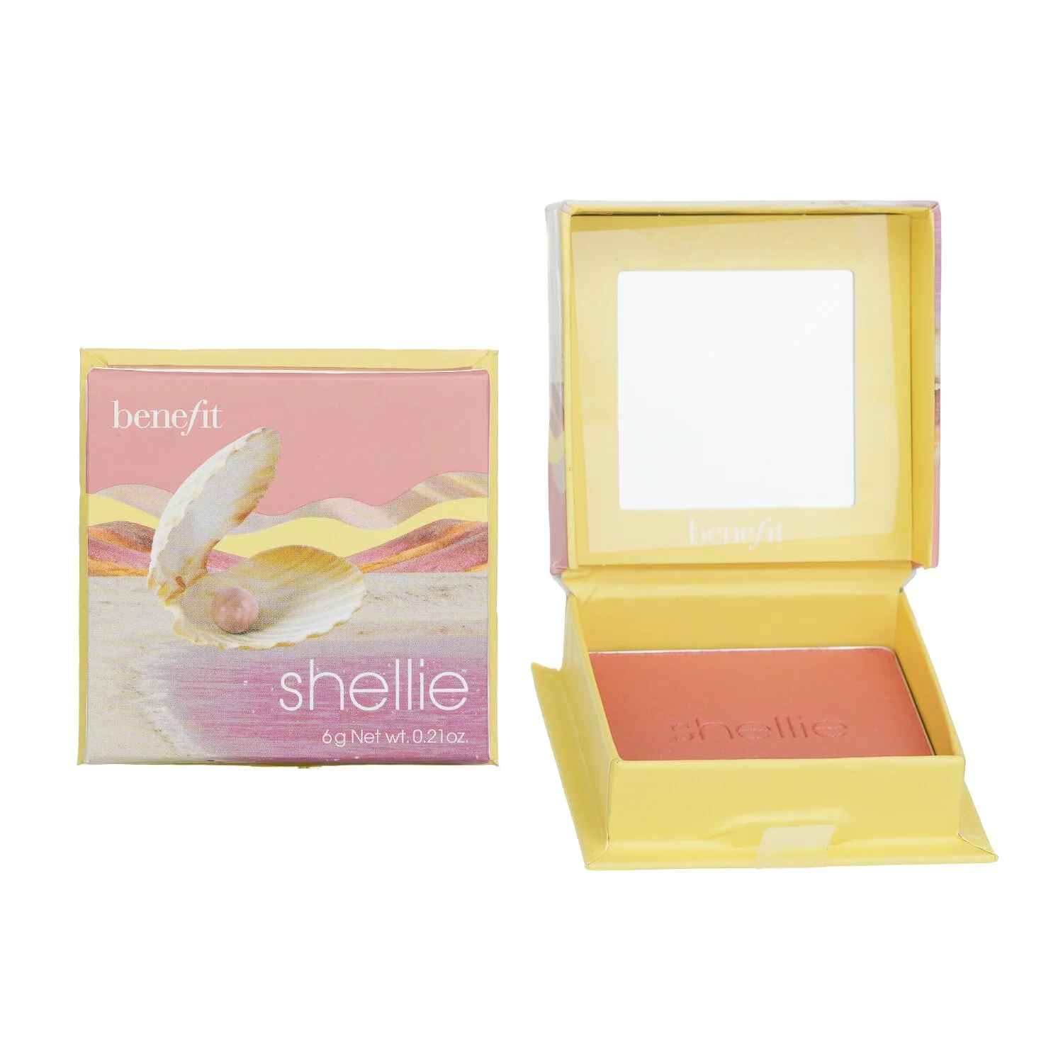 Benefit Shellie Warm Seashell Pink Blush  6g/0.21oz - Olabens