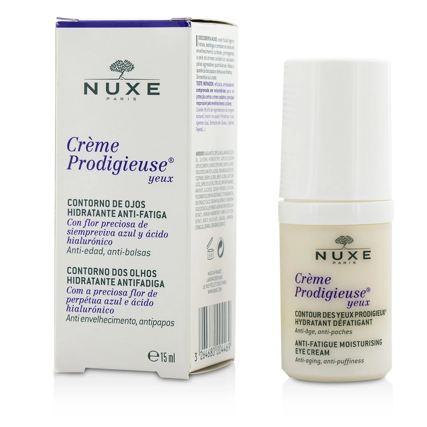 Nuxe Creme Prodigieuse Anti-Fatigue Moisturizing Eye Cream  15ml/0.5oz - Olabens
