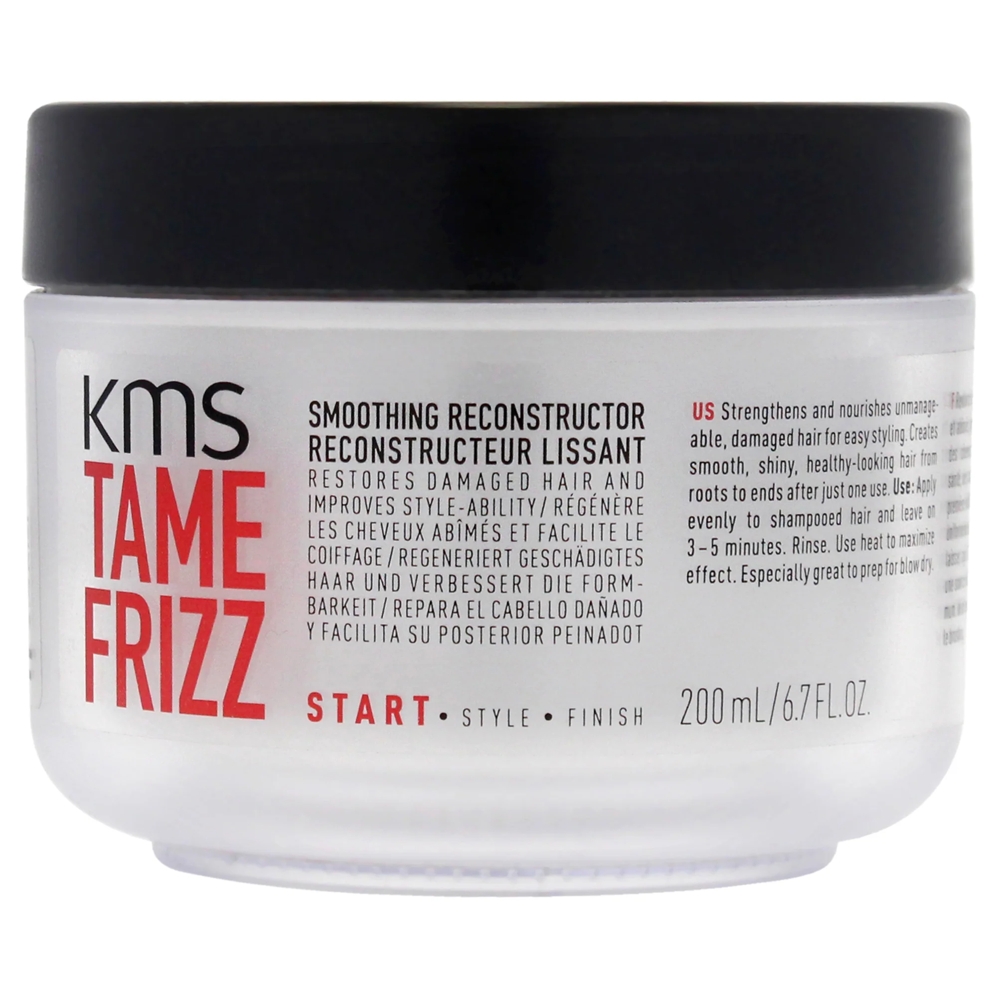 Tame Frizz Smoothing Reconstructor by KMS for Unisex - 6.7 oz Treatment - Olabens