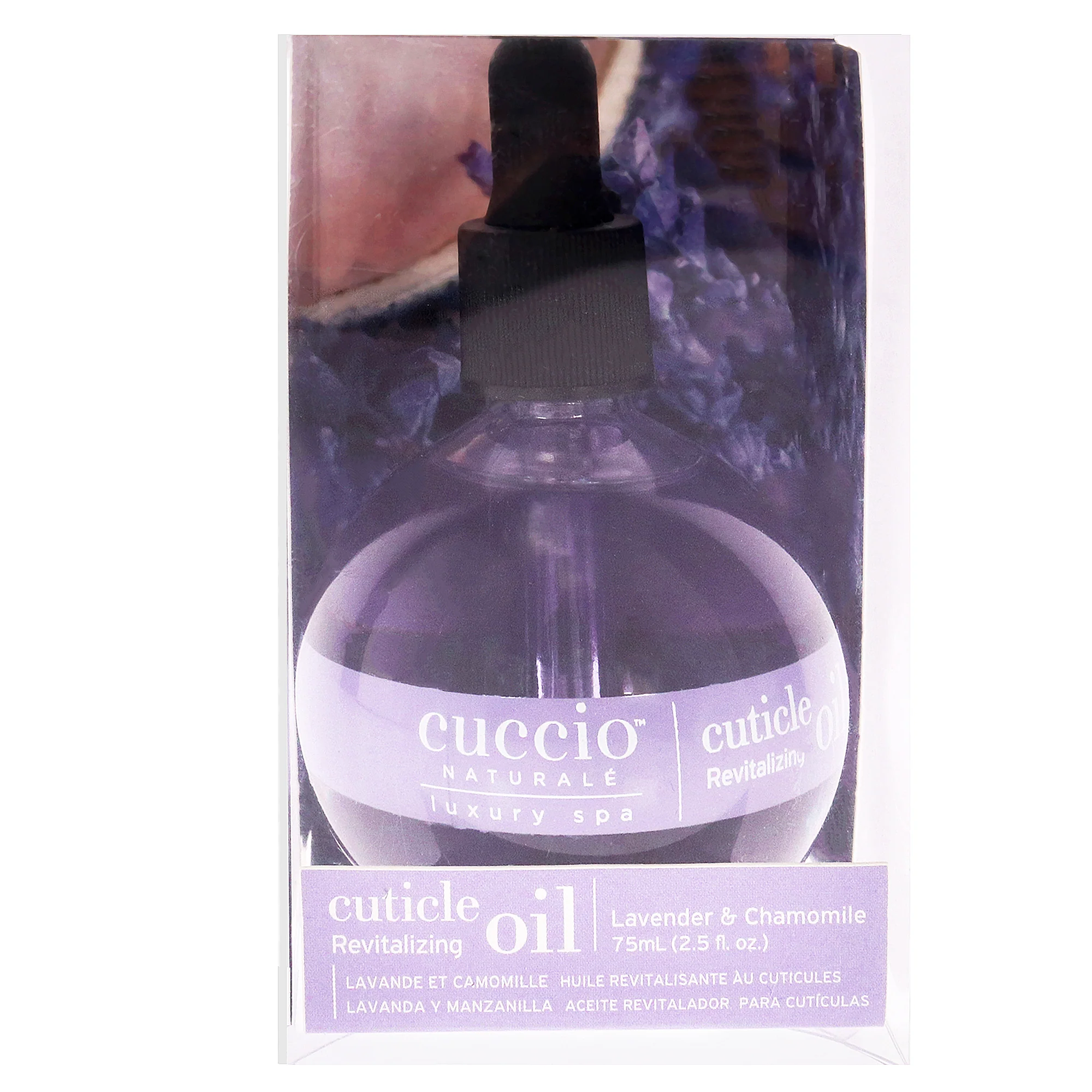 Cuticle Revitalizing Oil - Lavender and Chamomile by Cuccio Naturale for Unisex - 2.5 oz Oil - Olabens