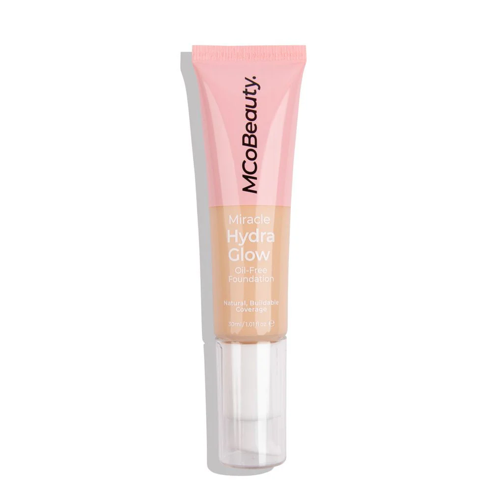 MCoBeauty Miracle Hydra Glow Oil Free Foundation 30ml Natural Honey - Olabens
