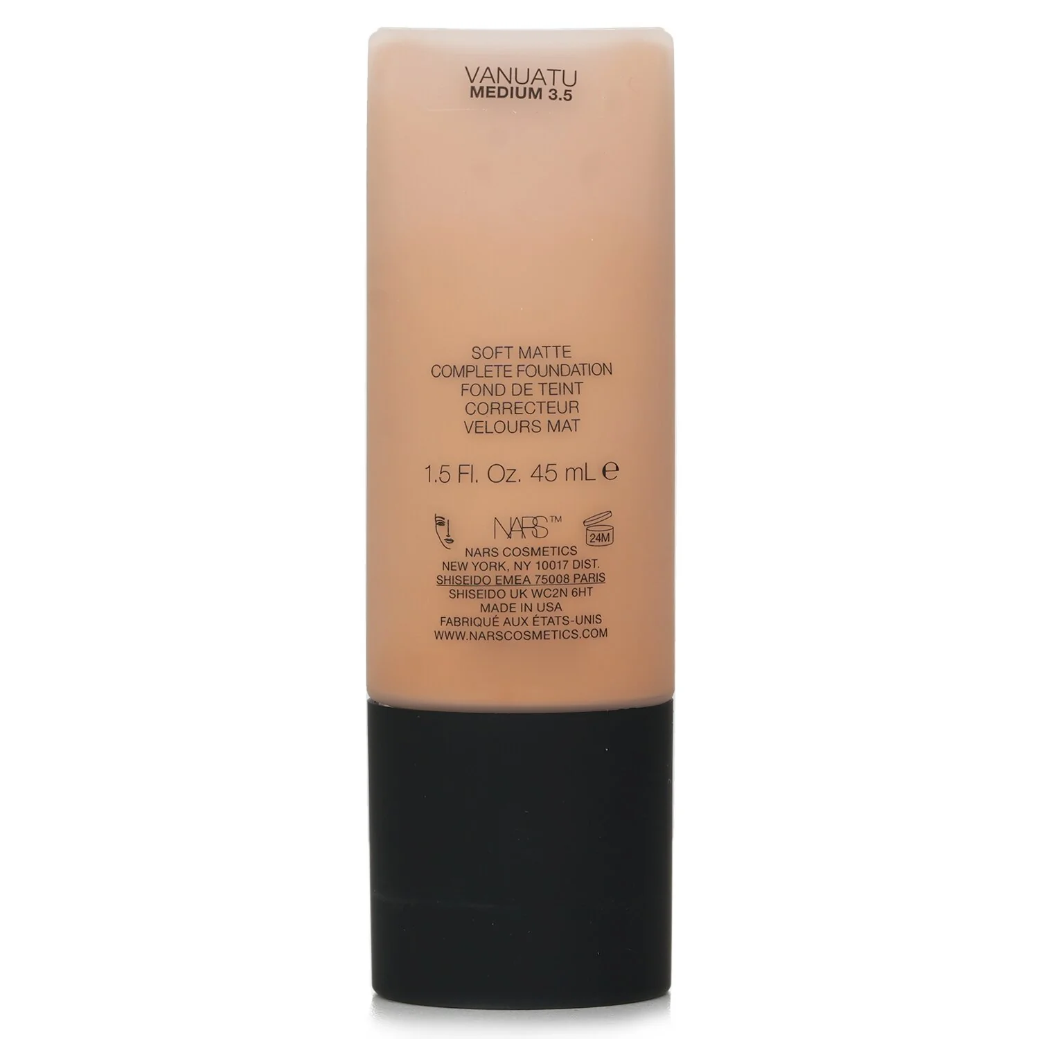 NARS Soft Matte Complete Foundation - # Vanuatu (Medium 3.5)  45ml/1.5oz - Olabens
