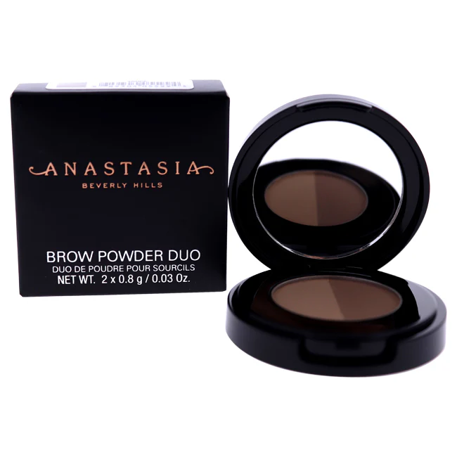Anastasia Beverly Hills Brow Powder Duo - Taupe by Anastasia Beverly Hills for Women - 0.03 oz Eyebrow - Olabens