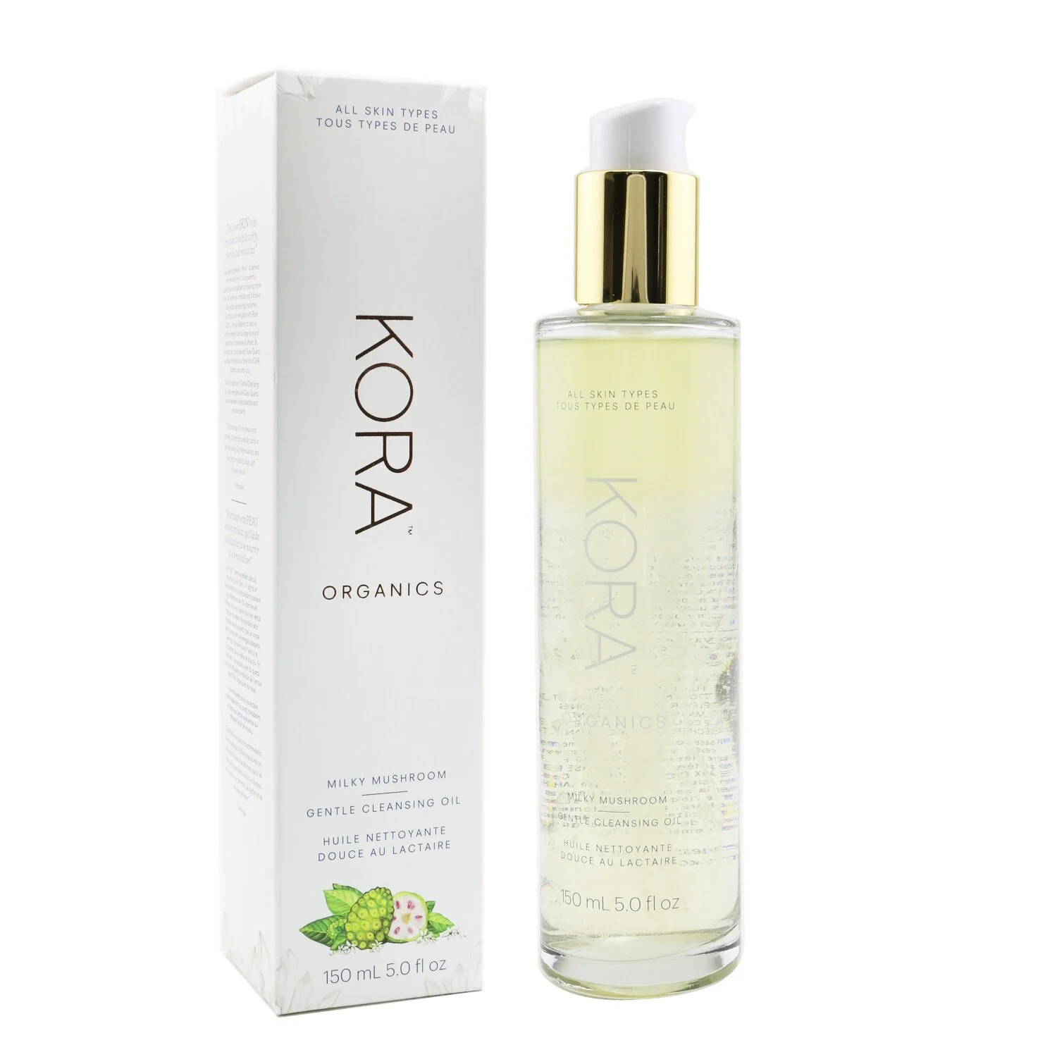Kora Organics Milky Mushroom Gentle Cleansing Oil  150ml/5oz - Olabens