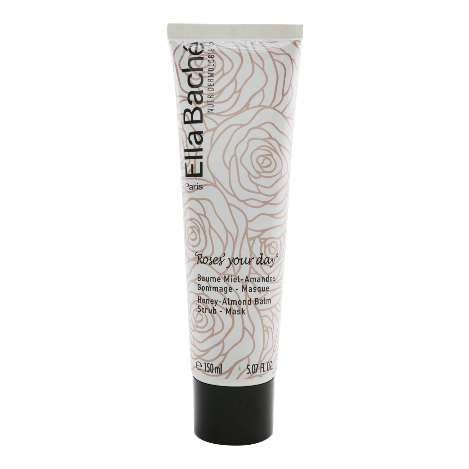 Ella Bache 'Roses' Your Day Honey-Almond Balm (Scrub-Mask) For Face & Body  150ml//5.07oz - Olabens
