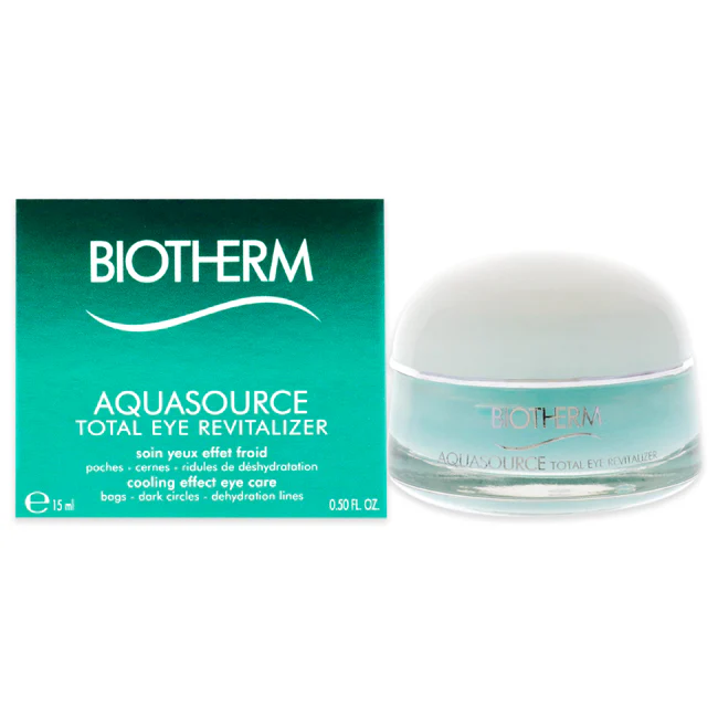 Biotherm Aquasource Total Eye Revitalizer by Biotherm for Unisex - 0.5 oz Cream - Olabens