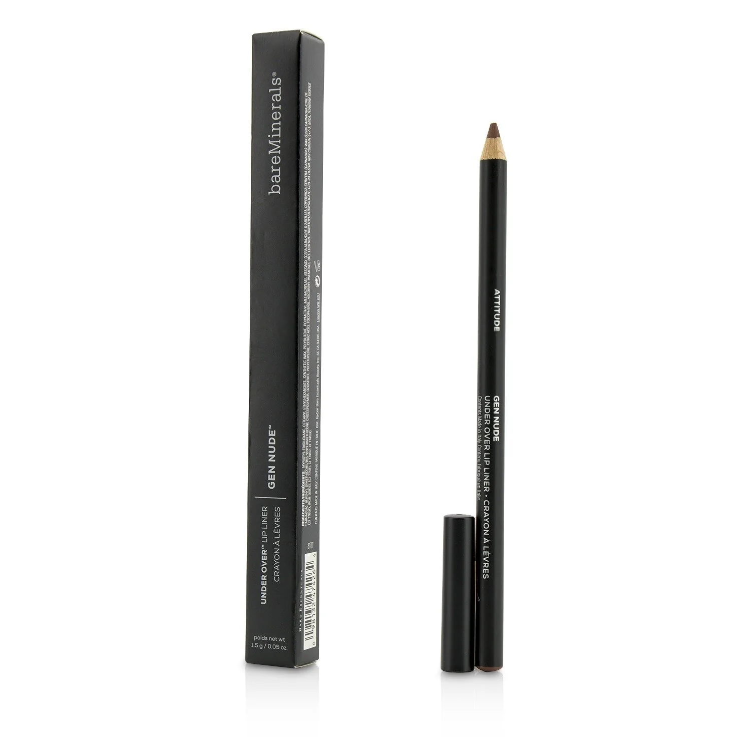 BareMinerals Gen Nude Under Over Lip Liner - On Point (Box Slightly Damaged)  1.5g/0.05oz - Olabens