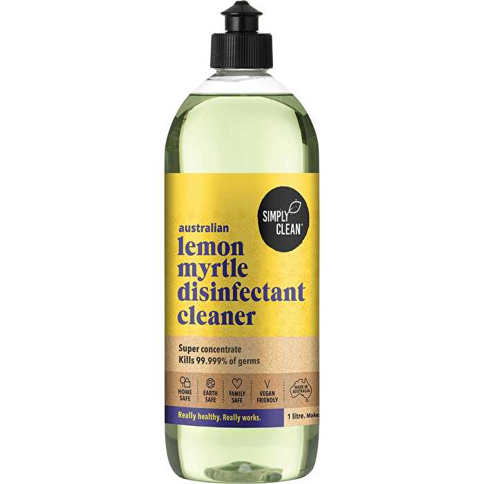 Simply Clean Disinfectant Cleaner Lemon Myrtle 1000ml - Olabens