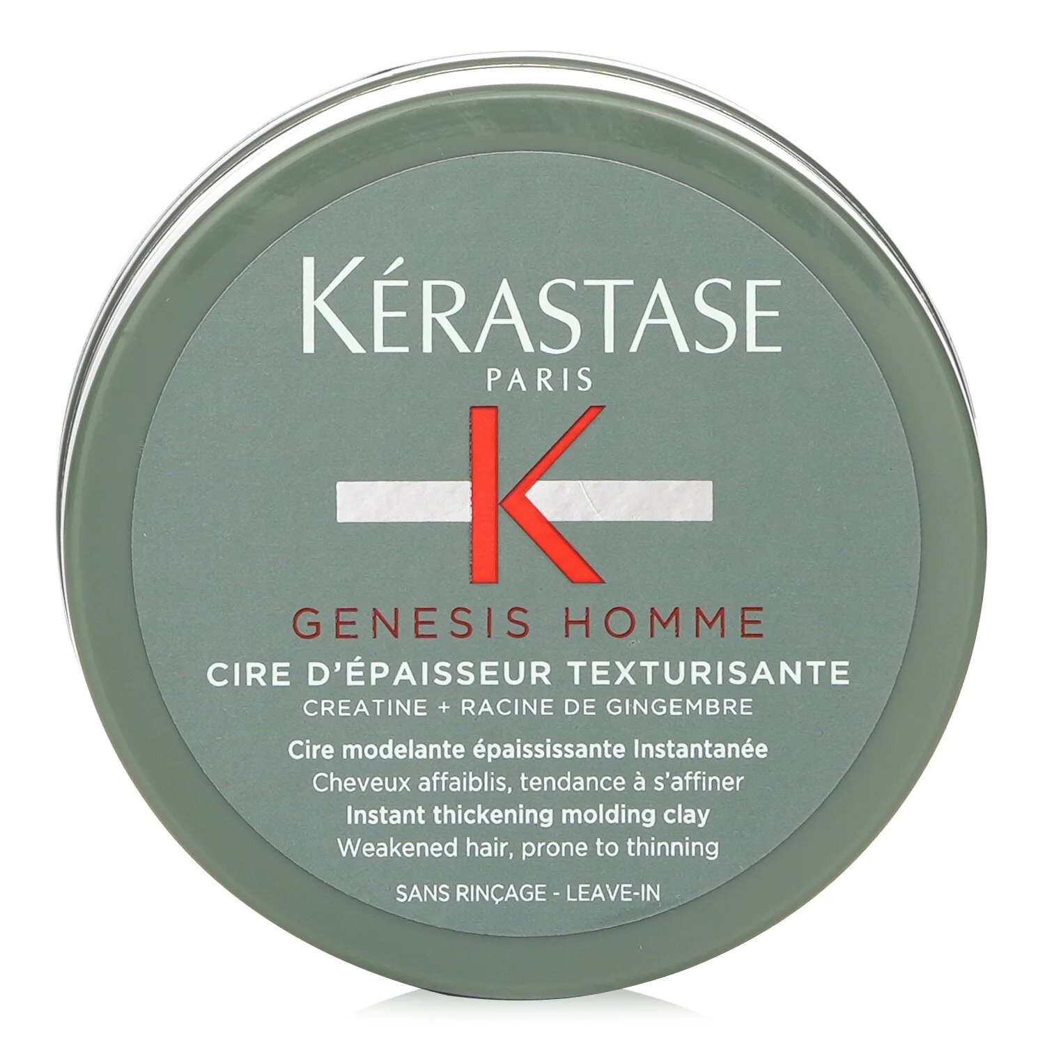 Kerastase Genesis Homme Instant Thickening Molding Clay  75ml/2.53oz - Olabens