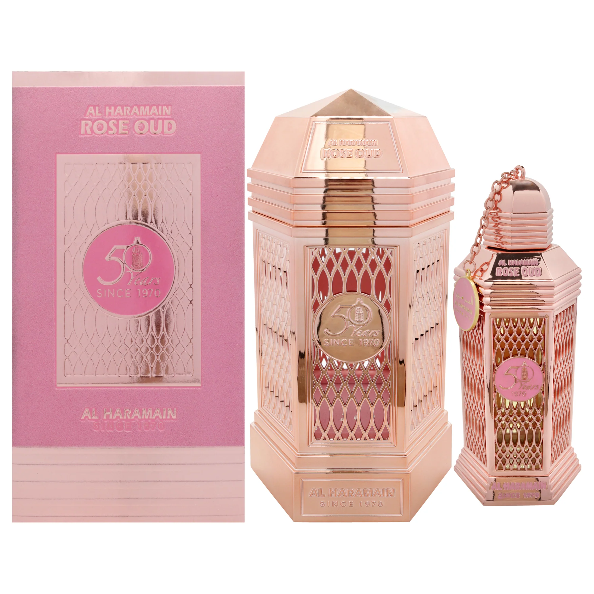 Rose Oud by Al Haramain for Women - 3.4 oz EDP Spray - Olabens