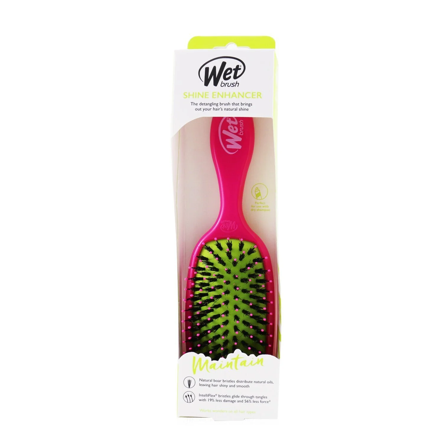 Wet Brush Shine Enhancer - # Pink  1pc - Olabens
