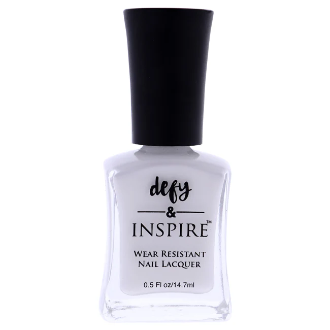 Defy and Inspire Wear Resistant Nail Lacquer - 537 Snow Daze by defy and Inspire for Women - 0.5 oz Nail Polish - Olabens