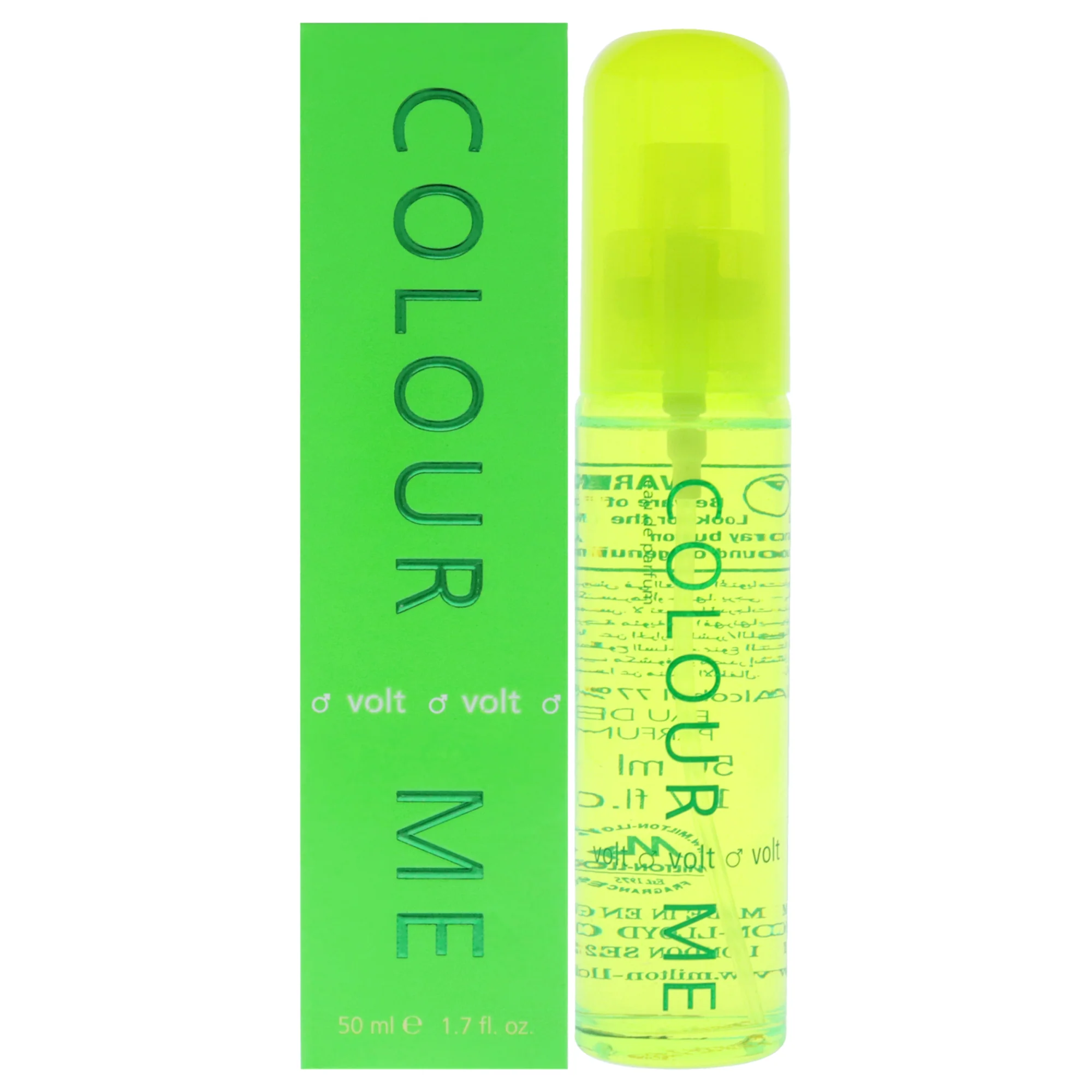 Colour Me Volt by Milton Lloyd for Men - 1.7 oz EDP Spray - Olabens