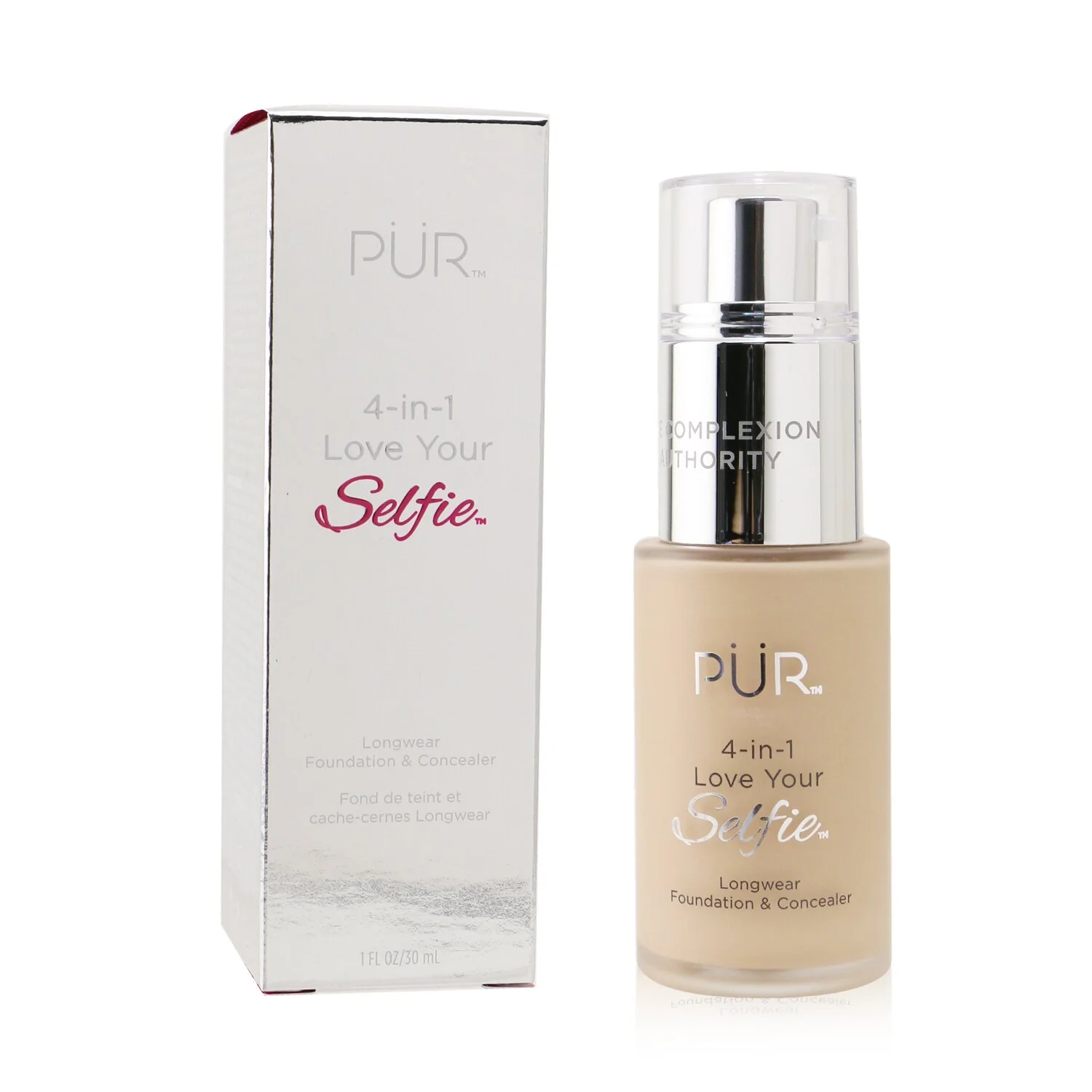 PUR (PurMinerals) 4 in 1 Love Your Selfie Longwear Foundation & Concealer - #LP3 Bone (Very Fair Skin With Pink Undertones)  30ml/1oz - Olabens