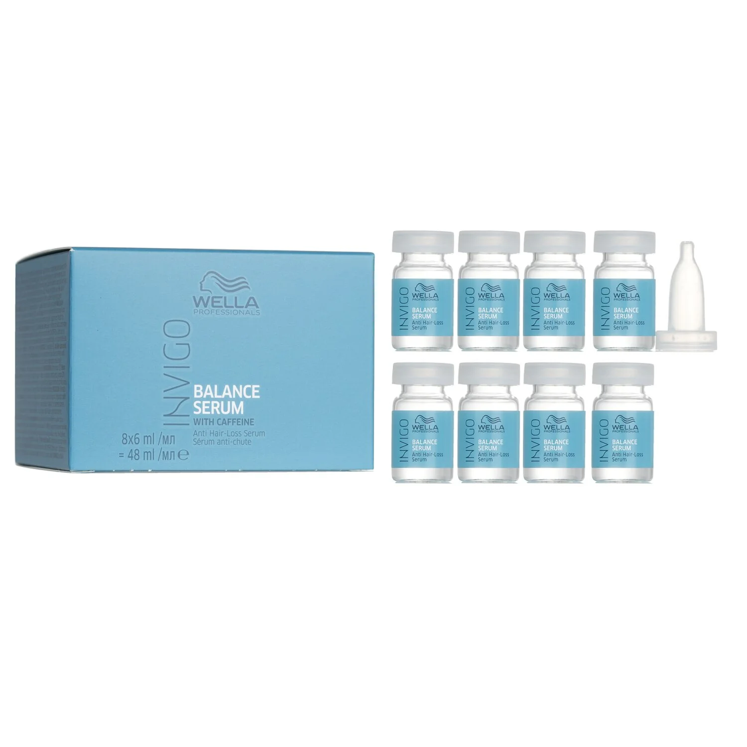Wella Invigo Balance Serum Anti Hair Loss Serum  8x6ml - Olabens