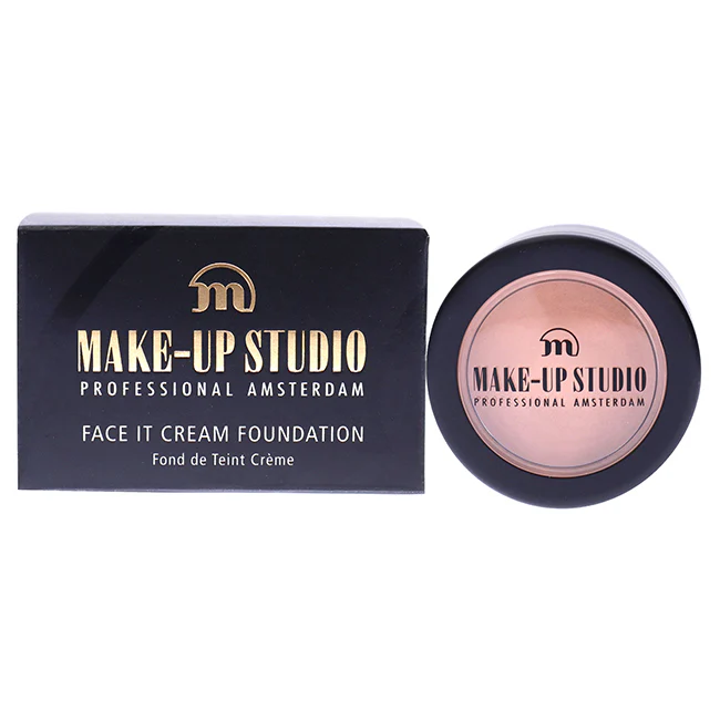 Make-Up Studio Face-it Light Cream Foundation - CA2 Light Beige by Make-Up Studio for Women - 0.68 oz Foundation - Olabens