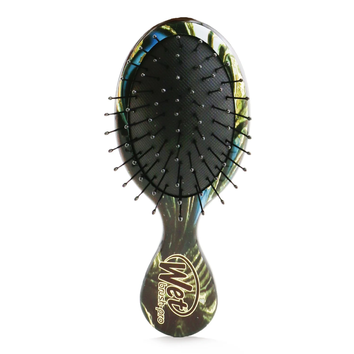 Wet Brush Pro Mini Detangler Bright Future - # Black  1pc - Olabens