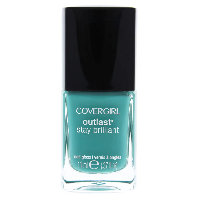 CoverGirl Outlast Stay Brilliant - # 285 Mint Mojito by CoverGirl for Women - 0.37 oz Nail Polish - Olabens