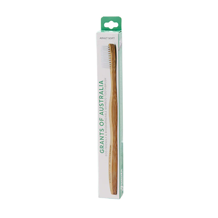 Grants Of Australia Biodegradable Bamboo Toothbrush Adult Soft - Olabens