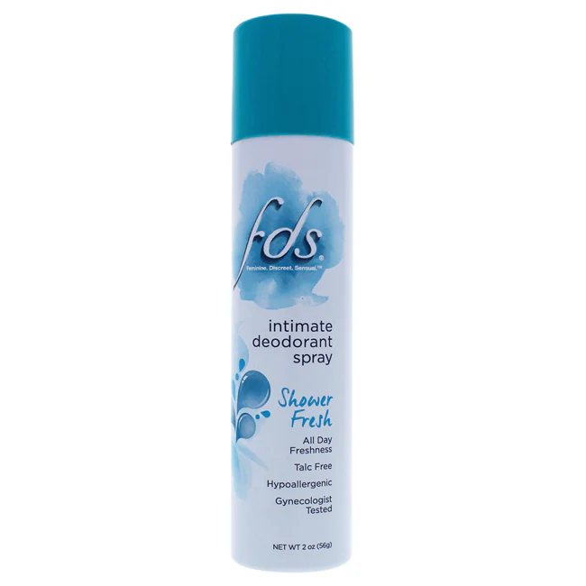 FDS Intimate Deodorant Spray - Shower Fresh by FDS for Women - 2 oz Deodorant Spray - Olabens