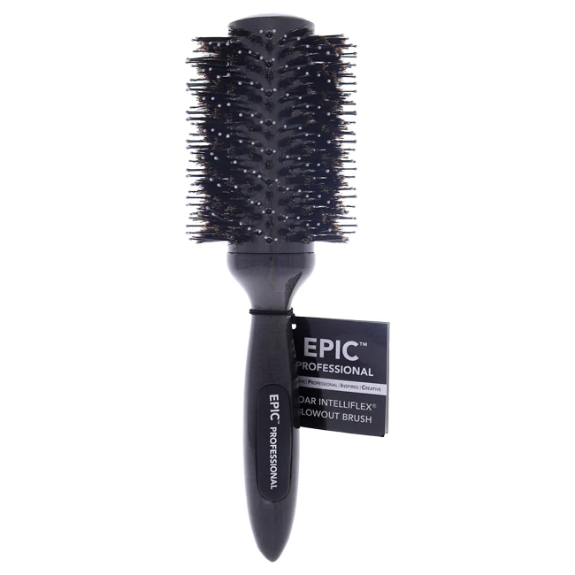 Epic Pro Boar Intelliflex Blowout Round Brush - Large by Wet Brush for Unisex - 3 Inch Hair Brush - Olabens