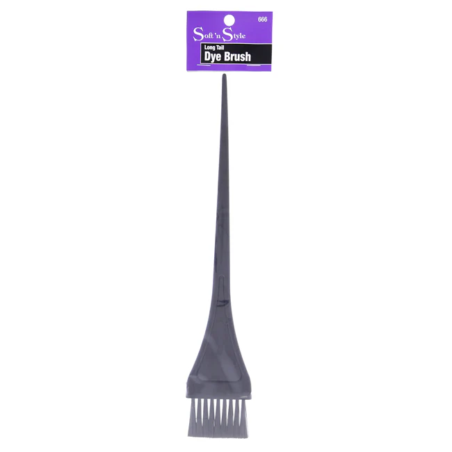 Long Tail Dye Brush by Softn Style for Unisex - 1 Pc Hair Brush - Olabens