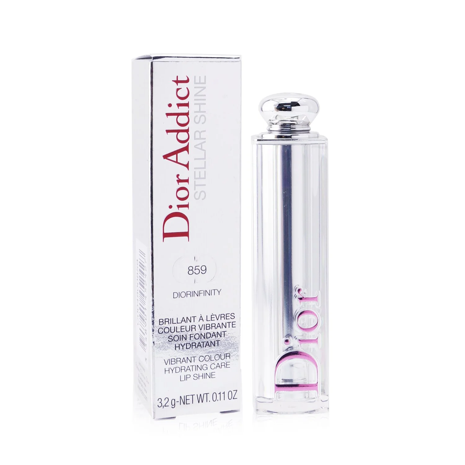 Christian Dior Dior Addict Stellar Shine Lipstick - # 649 Diorosphere (Dark Peach)  3.2g/0.11oz - Olabens