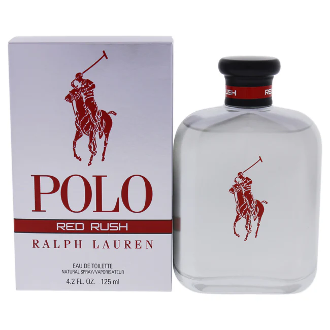 Polo Red Rush by Ralph Lauren for Men - 4.2 oz EDT Spray - Olabens