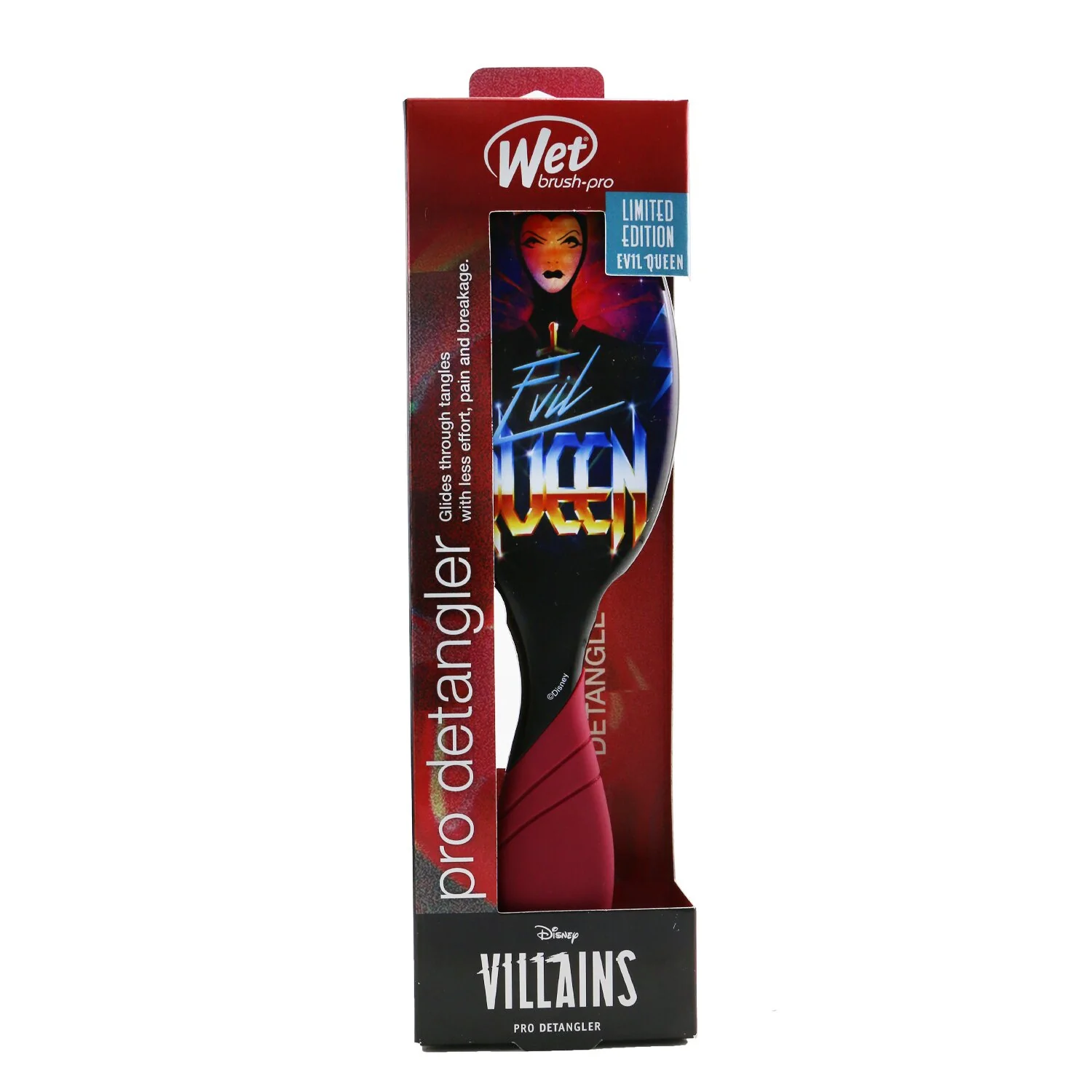Wet Brush Pro Detangler Disney Villains - # Evil Queen/ Snow Queen (Limited Edition)  1pc - Olabens