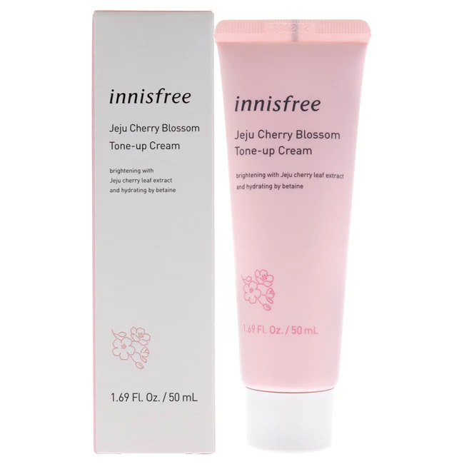 Innisfree Tone-Up Cream - Jeju Cherry Blossom by Innisfree for Unisex - 1.69 oz Cream - Olabens