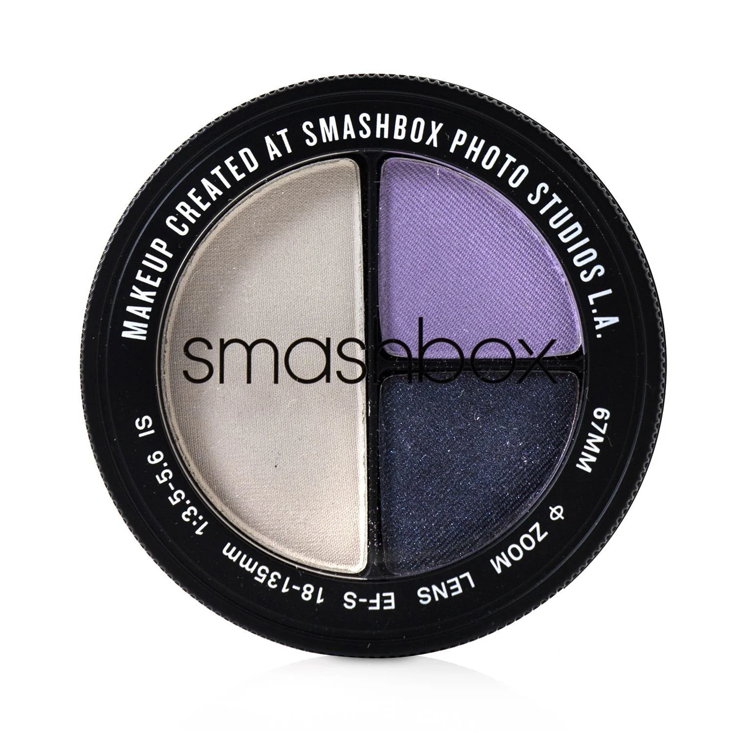 Smashbox Photo Edit Eye Shadow Trio - # Punked (Blackout, Punked, Rock Icon)  3.2g/0.11oz - Olabens