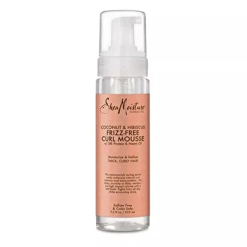 Shea Moisture Coconut And Hibiscus Frizz Free Curl Mousse 222ml - Olabens