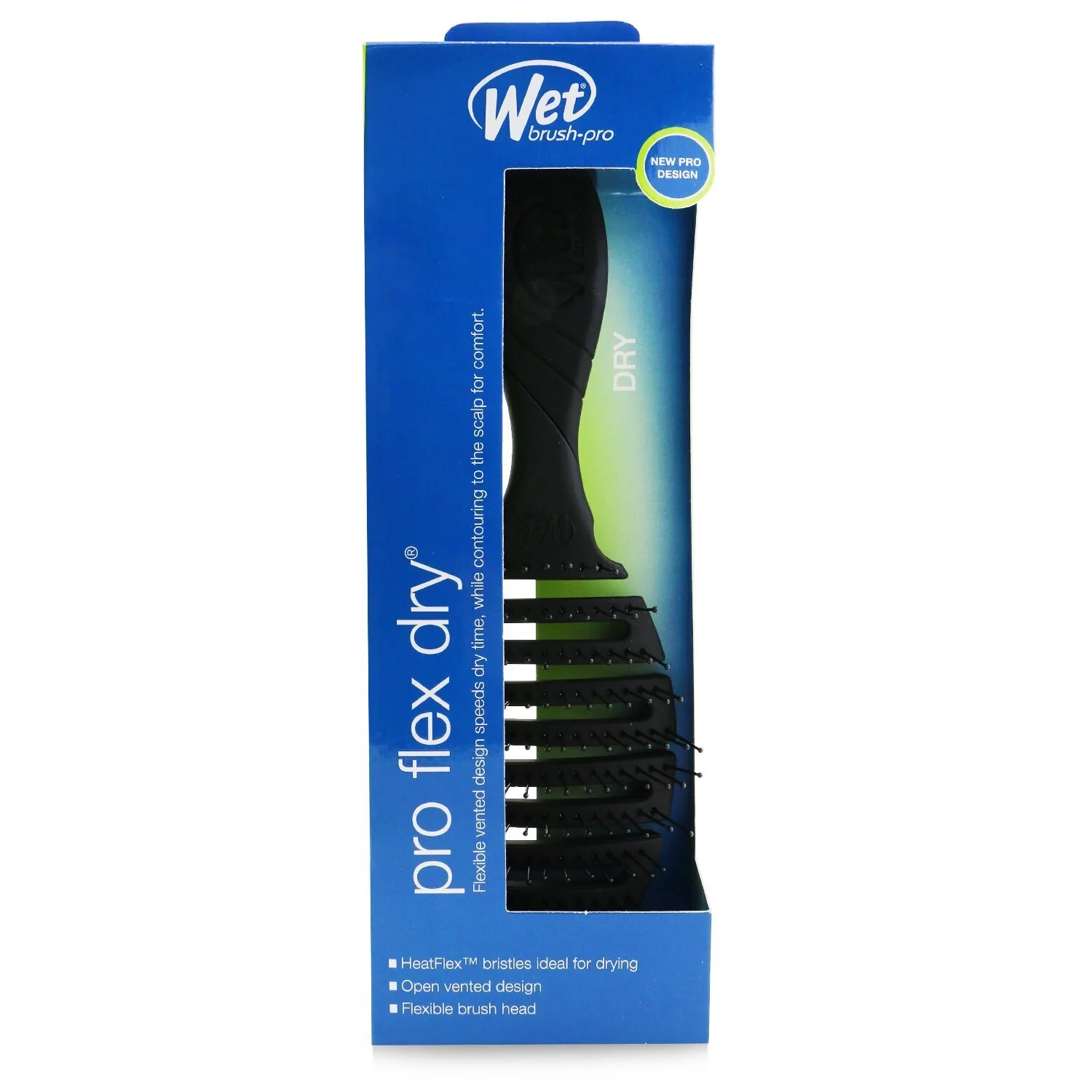 Wet Brush Pro Flex Dry - # Black  1pc - Olabens