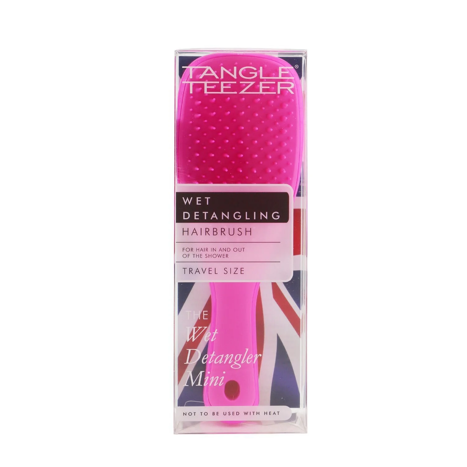Tangle Teezer The Wet Detangling Mini Hair Brush - # Pink Sherbert (Travel Size)  1pc - Olabens