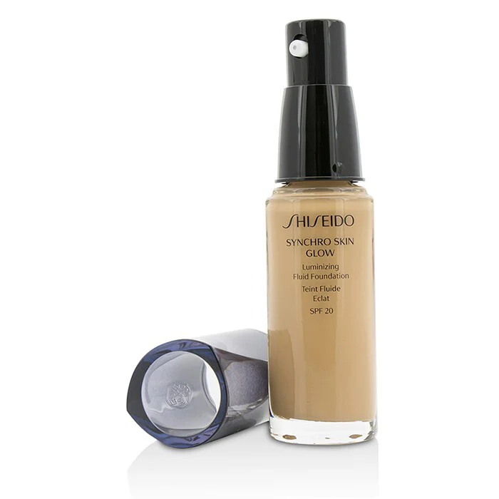 Shiseido Synchro Skin Glow Luminizing Fluid Foundation SPF 20 - # Rose 4 30ml/1oz - Olabens