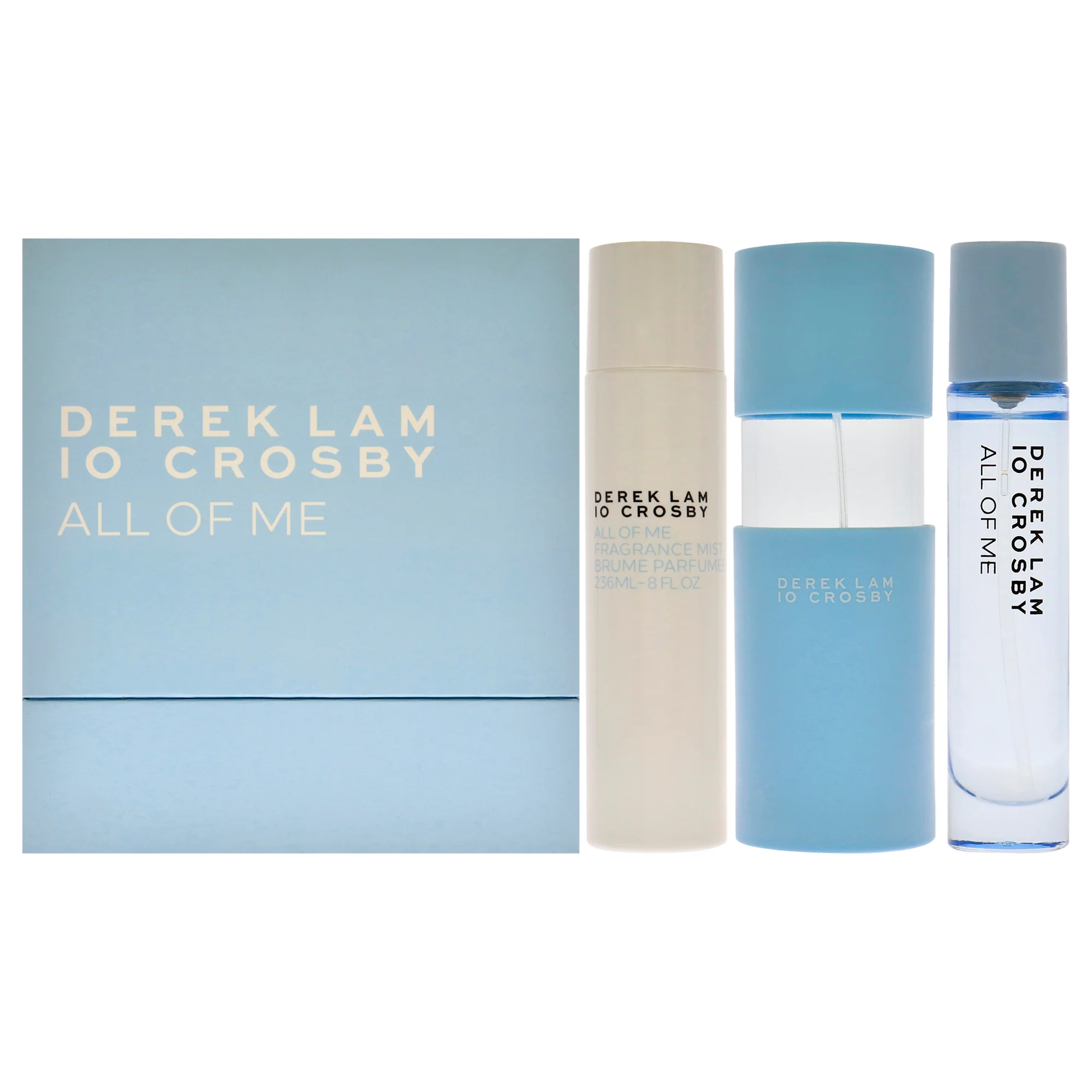 All of Me by Derek Lam for Women - 3 Pc Gift Set 3.4oz EDP Spray, 10ml EDP Spray, 8oz Fragrance Mist - Olabens