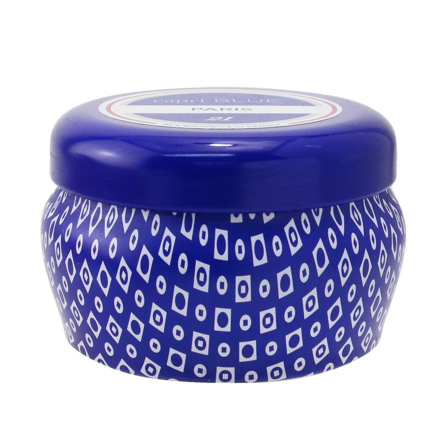 Capri Blue Blue Mini Tin Candle - Paris  85g/3oz - Olabens