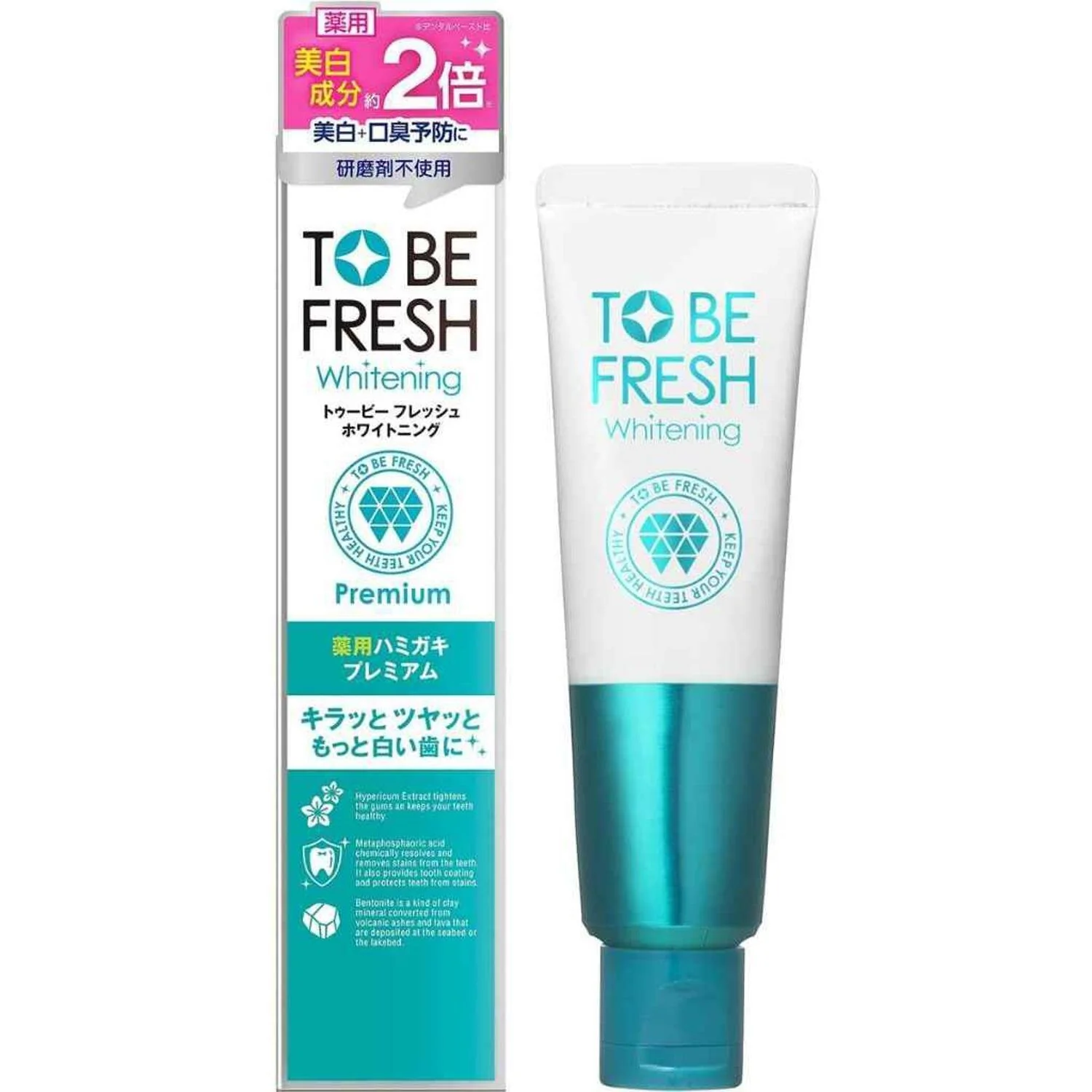 TO BE FRESH Dental Paste Premium 60g  60g - Olabens
