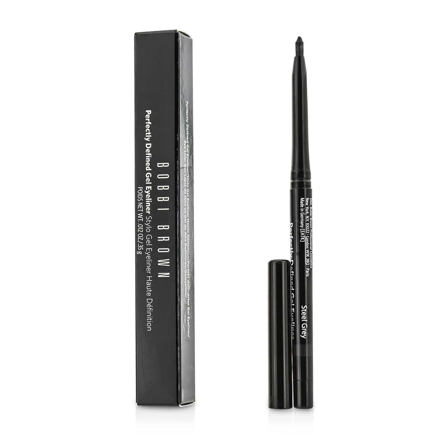 Bobbi Brown Perfectly Defined Gel Eyeliner - #04 Steel Grey  0.35g/0.012oz - Olabens