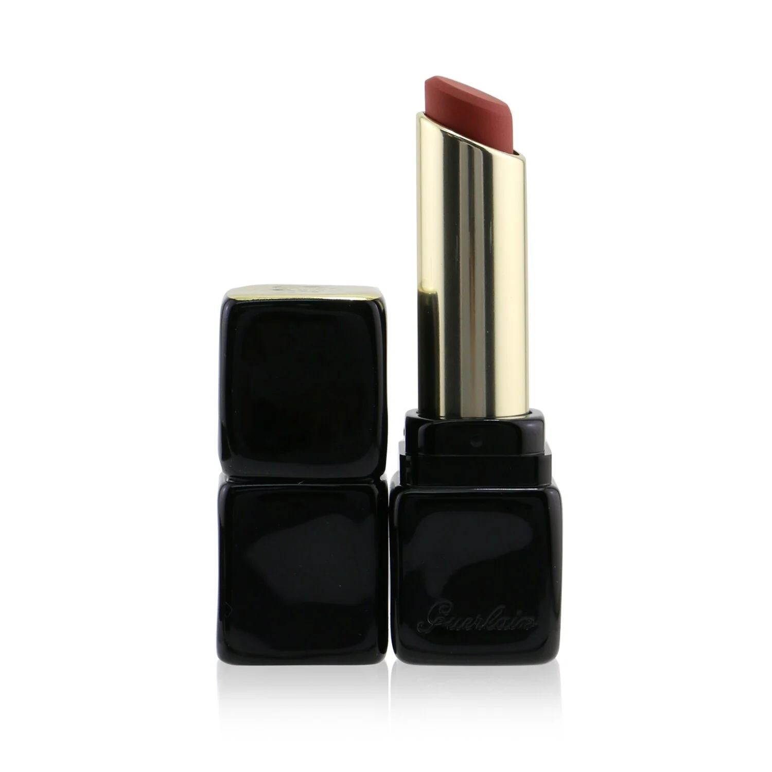 Guerlain Kisskiss Tender Matte Lipstick - # 770 Desire Red  2.8g/0.09oz - Olabens