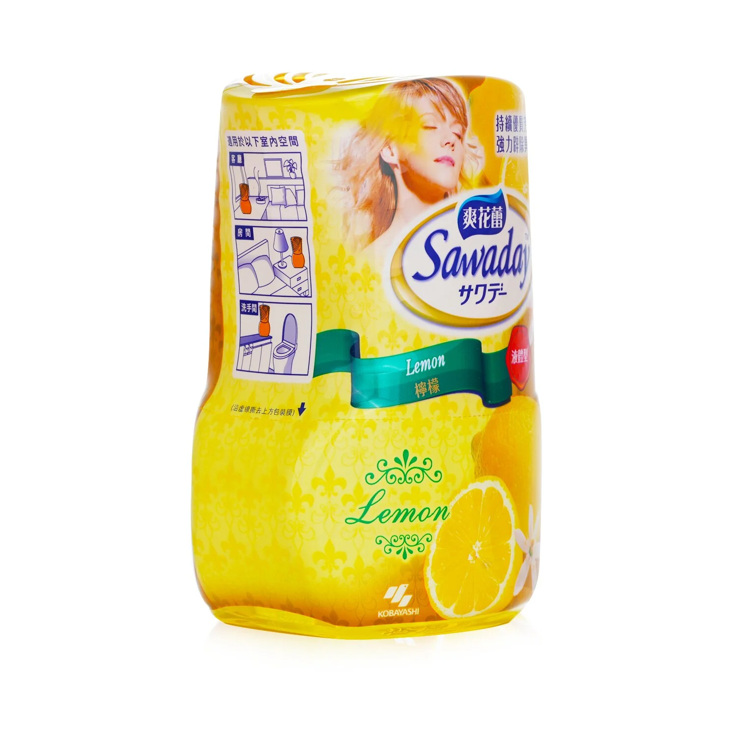Kobayashi Sawaday Liquid Fragrance - Lemon  350ml - Olabens