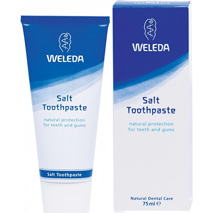 Weleda Oral Care Toothpaste Salt (Salty Peppermint Flavour) 75ml - Olabens